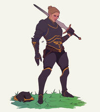 Knight!Abby